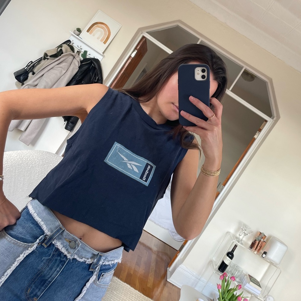 Cropped Rebook Vintage Tank